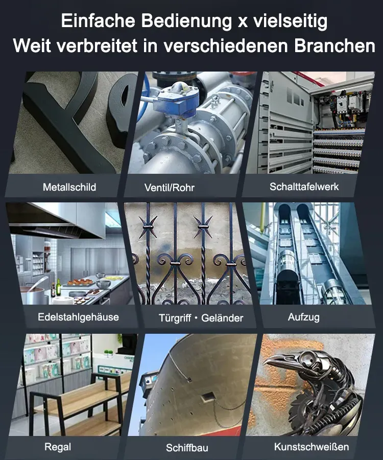 【Auf der Internationalen Eisenwarenmesse Köln beliebt】Industrie-Laser-Schweißwerkzeug