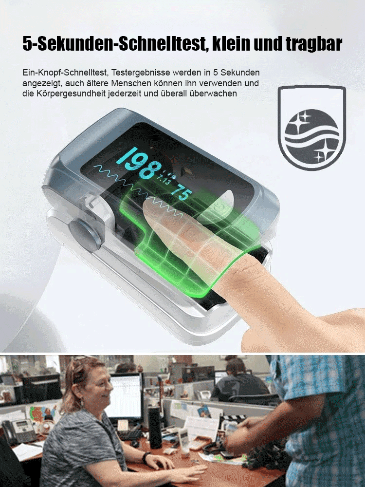 Fingerclip-Gesundheitsmonitor