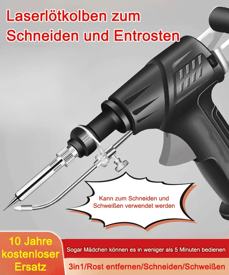 【Auf der Internationalen Eisenwarenmesse Köln beliebt】Industrie-Laser-Schweißwerkzeug