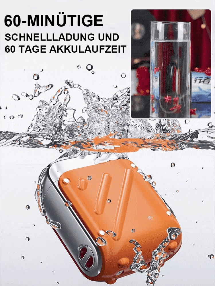 Doppelring-starker Elektrorasierer