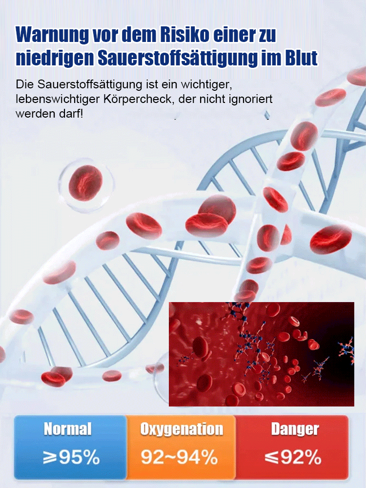 Hochauflösendes Fingerclip-Oximeter