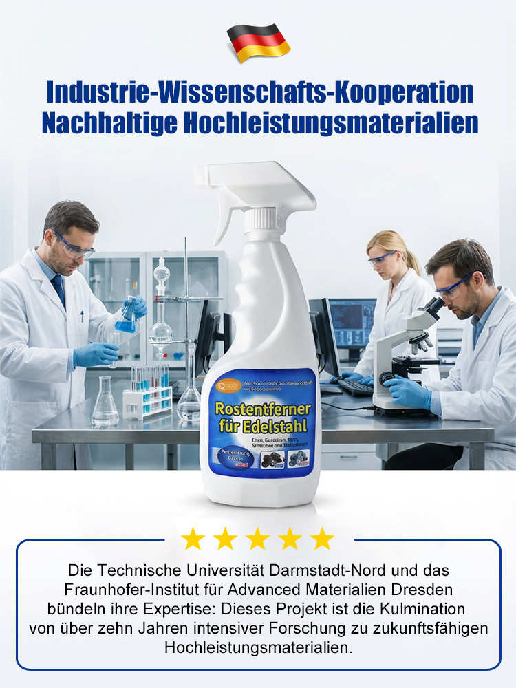 Rostfrei in 3 Sekunden! Löst Rost und erneuert Metall sofort. Über 1 Mio. mal weltweit verkauft！