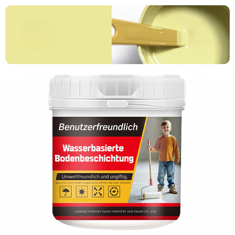 【Ungiftig und geruchlos】Umweltfreundliche, wasserbasierte Epoxid-Bodenbeschichtung