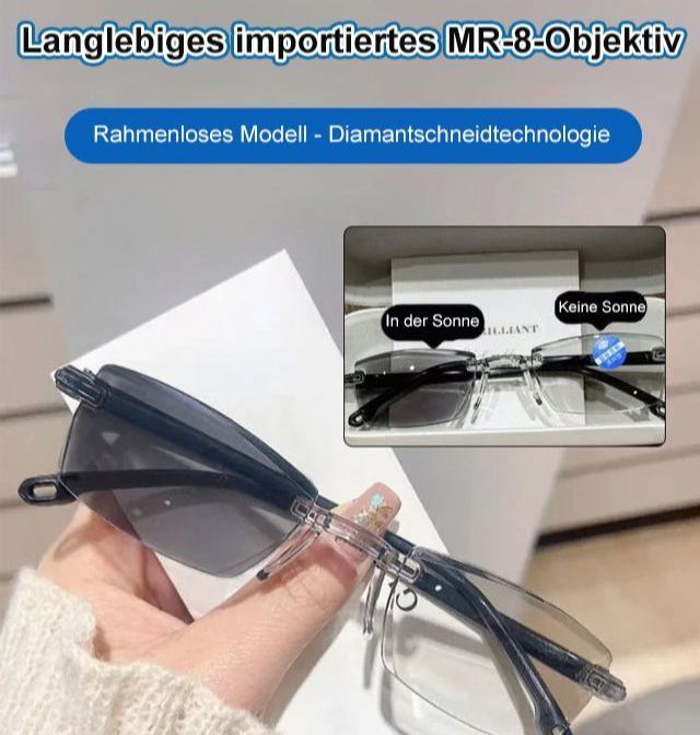 【Von führenden Augenärzten empfohlen】Intelligente selbsttönende Brille mit Blaulichtfilter