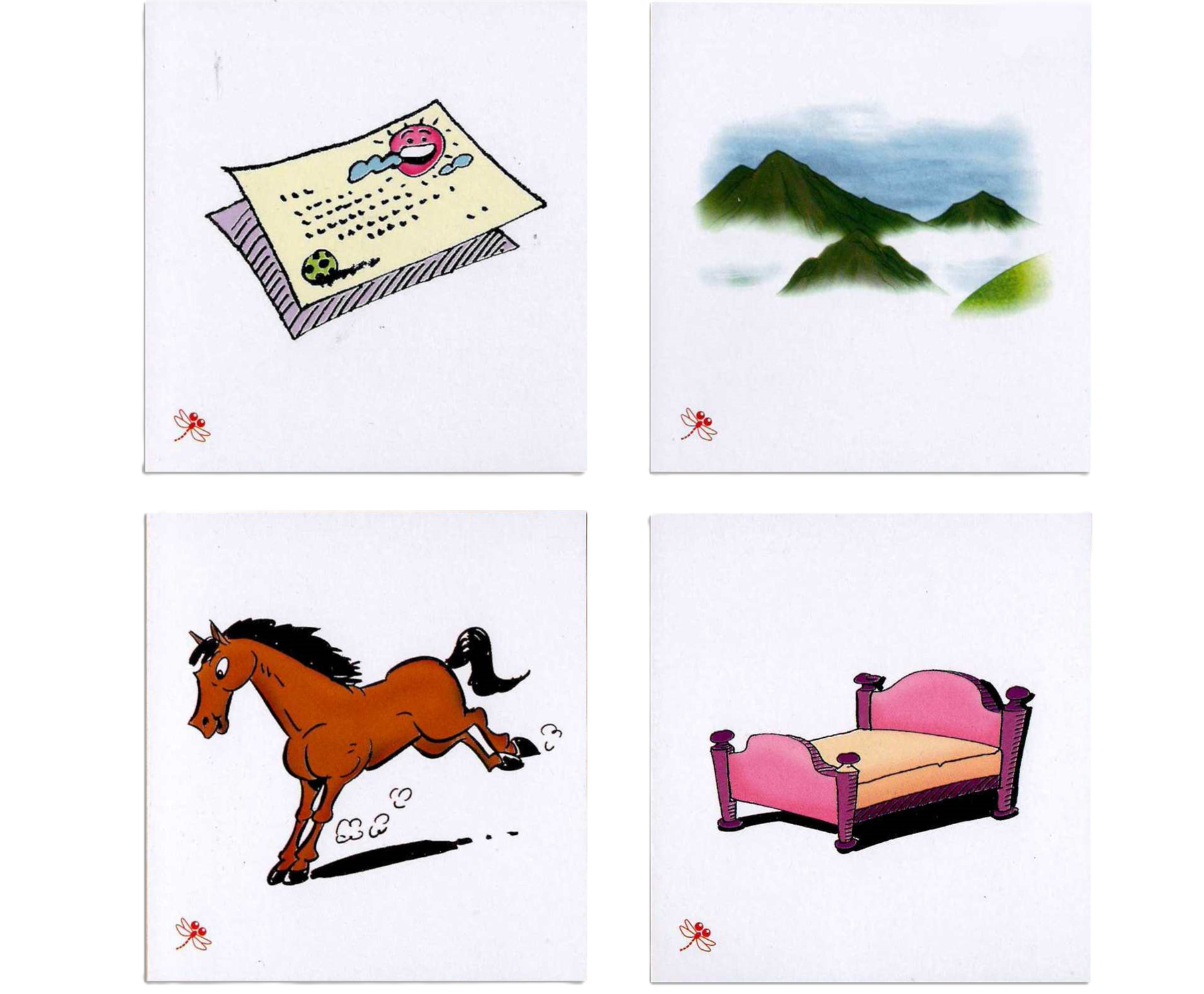 Odonata Classic Graded Learning Flashcards: Level 3 — 300 Words