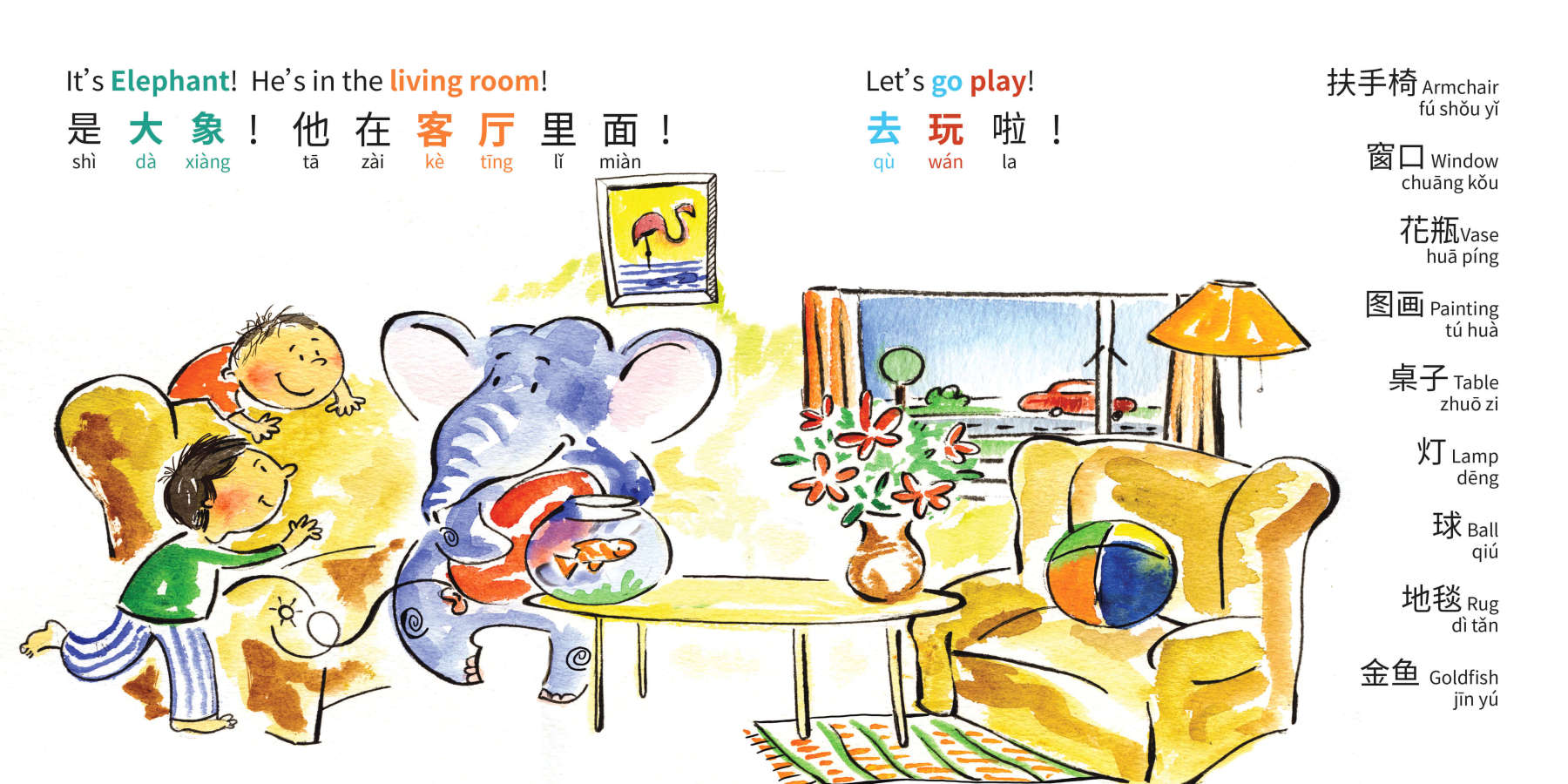 Goh Goh and Dai Dai's Big Day with Elephant