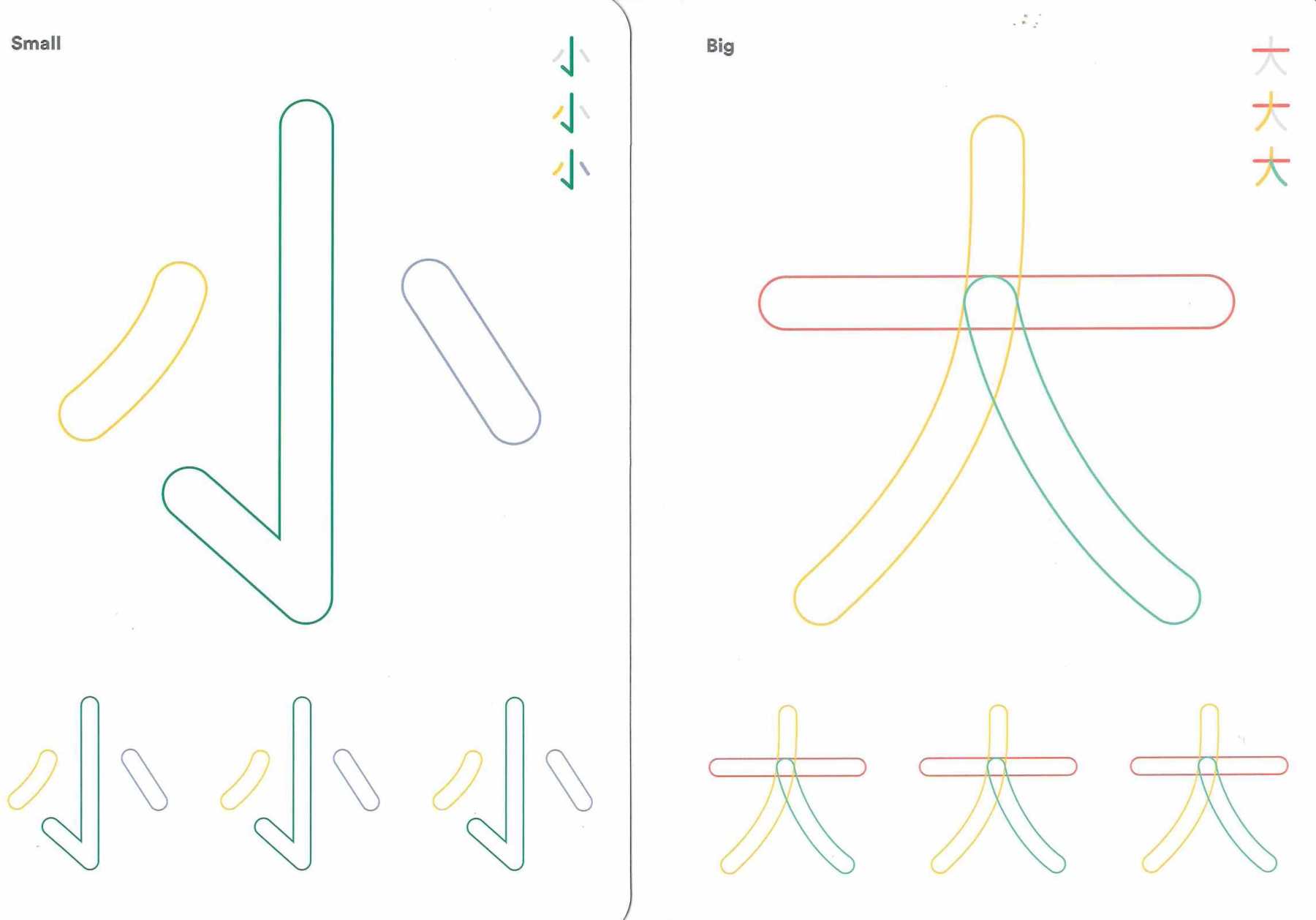 The Book of Opposites — Write & Wipe Flashcards