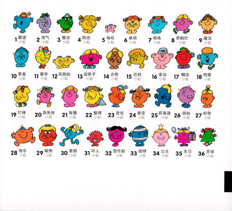 Mr Men and Little Miss Complete Collection (Set of 83) 《奇先生妙小姐大礼盒 全83册》