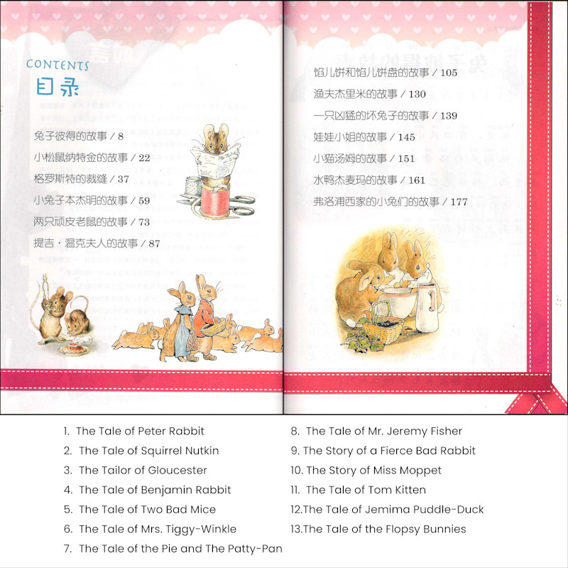 The Tale of Peter Rabbit and other stories 《彼得兔的故事 注音版》