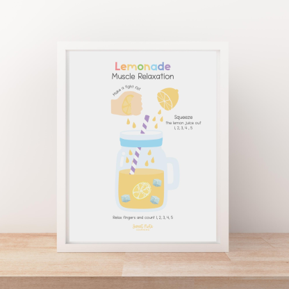 Bilingual Chinese Calming Tool Posters