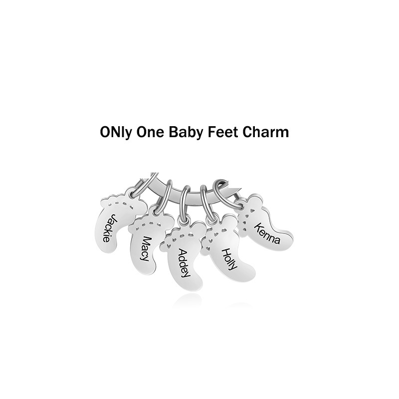 Only One Baby Feet Charm