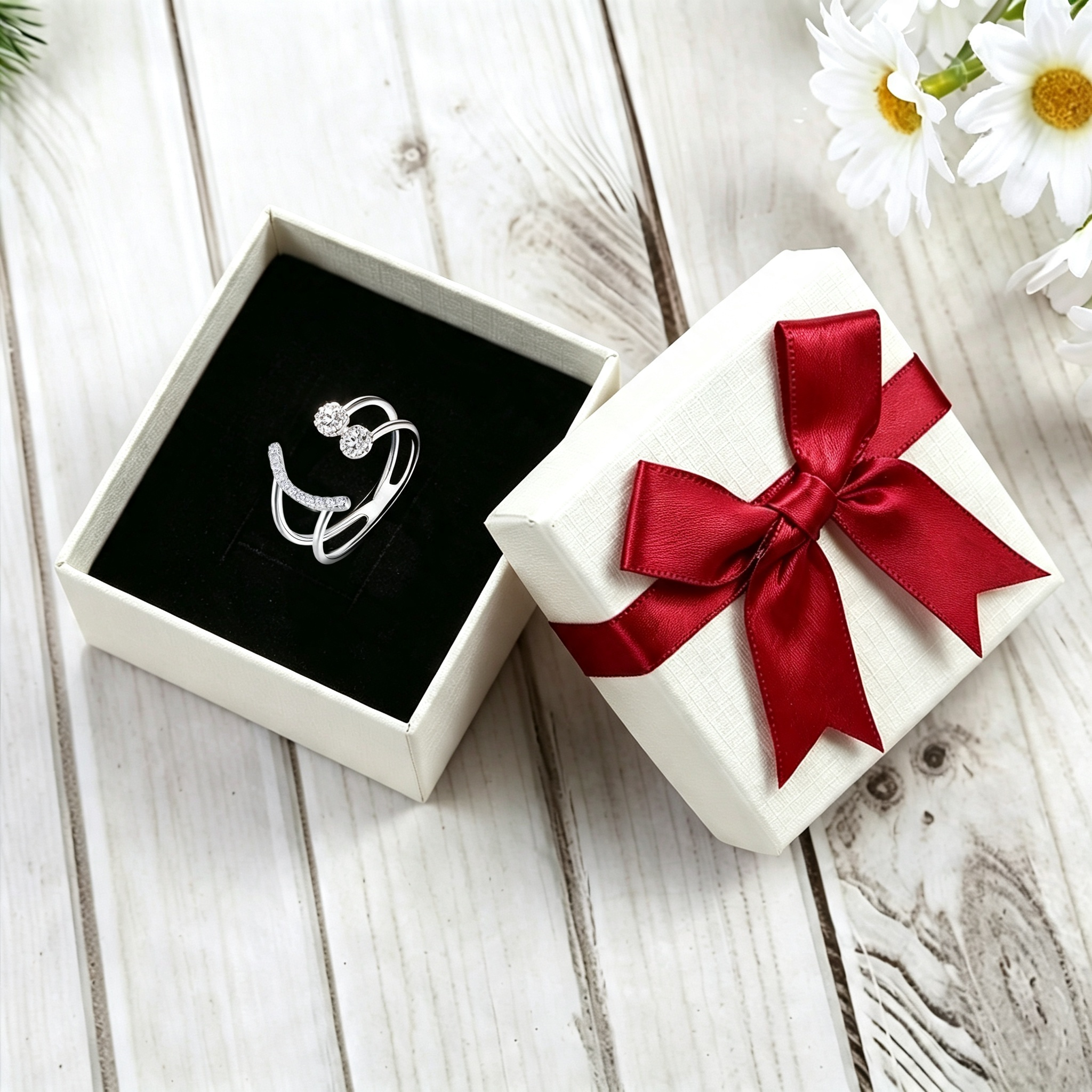Ring Adjustable Smile Ring