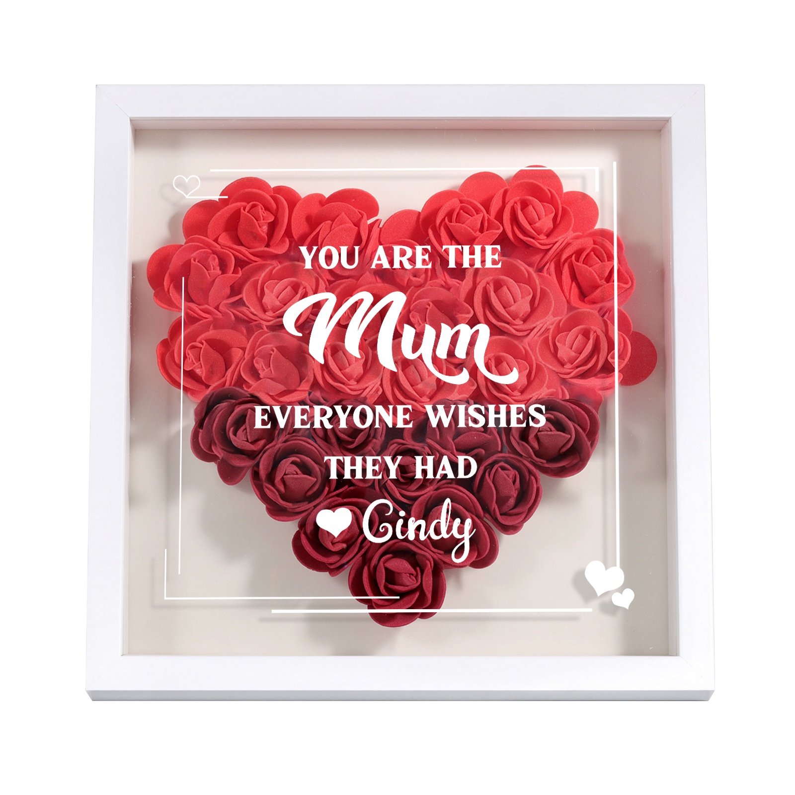 Personalized Custom Nickname and 1 Name, Exquisite Love Decorations in Five Colors, Home Decoration Gifts for Mom | Jessemade