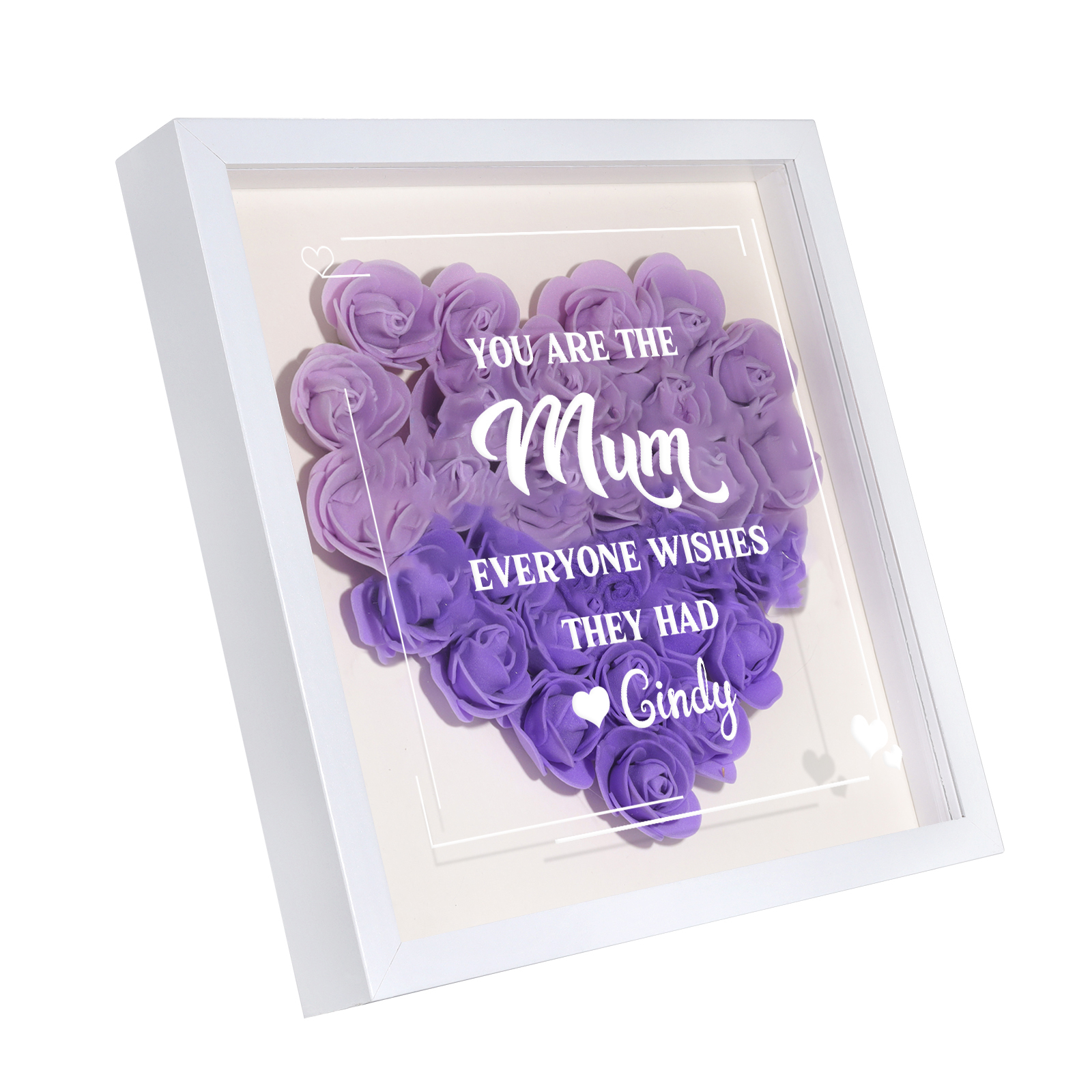 Personalized Custom Nickname and 1 Name, Exquisite Love Decorations in Five Colors, Home Decoration Gifts for Mom | Jessemade