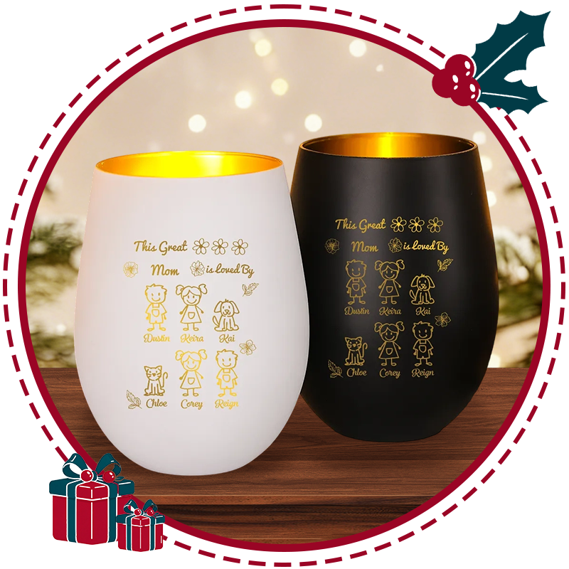 Personalized Candle Holder
