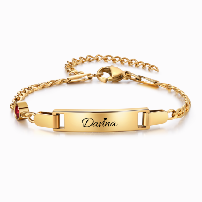 Personalized Adjustable Bracelet with 1 Name
