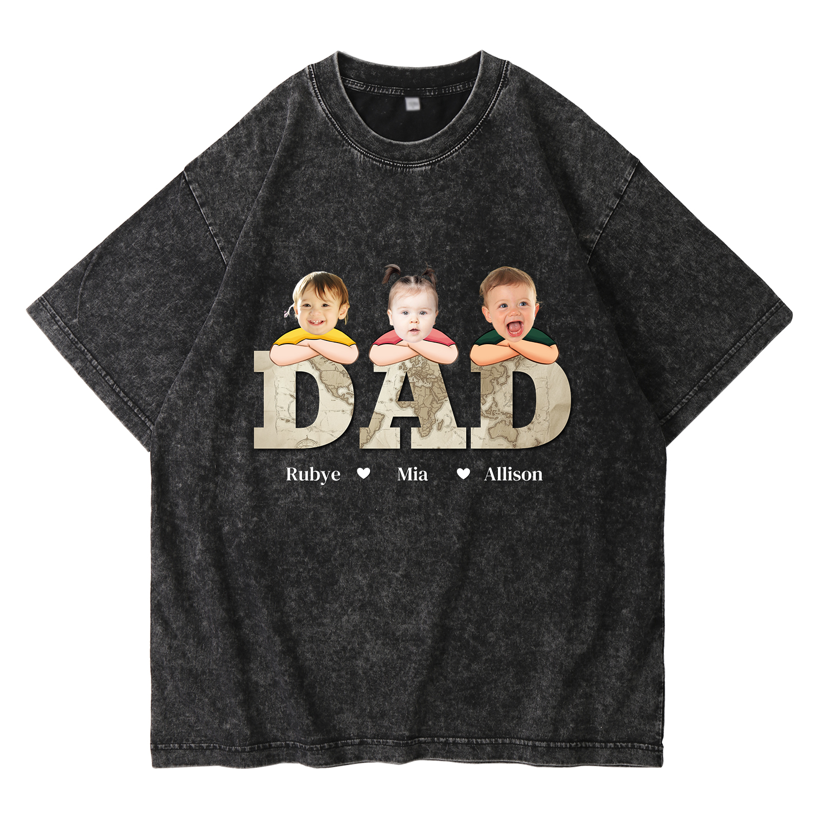 Personalized Dad T-Shirt - Custom Father's Day Gift | Lorajewel
