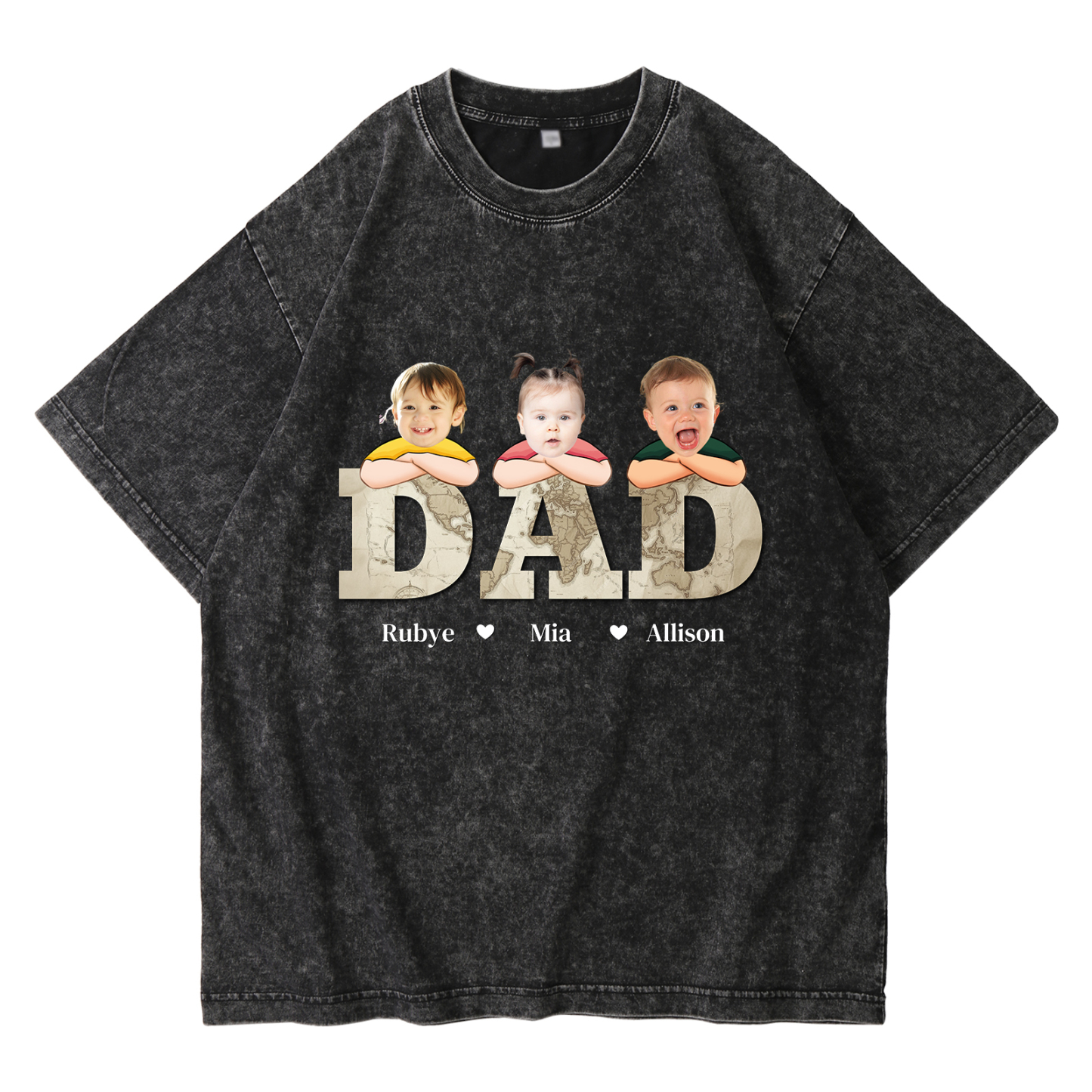 Personalized Dad T-Shirt - Custom Father's Day Gift | Lorajewel