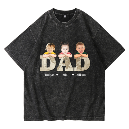 Personalized Dad T-Shirt - Custom Father's Day Gift | Lorajewel