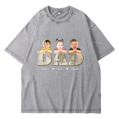 Personalized Dad T-Shirt - Custom Father's Day Gift | Lorajewel
