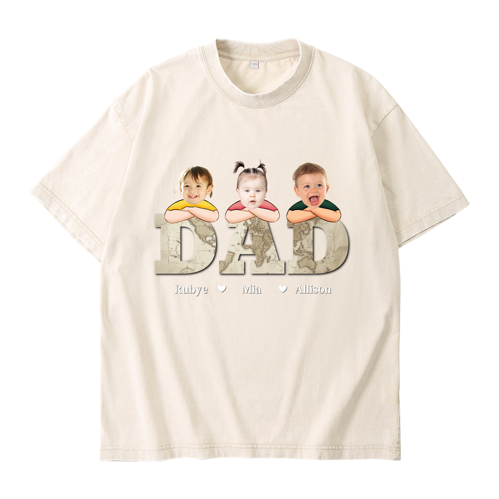Personalized Dad T-Shirt - Custom Father's Day Gift | Lorajewel