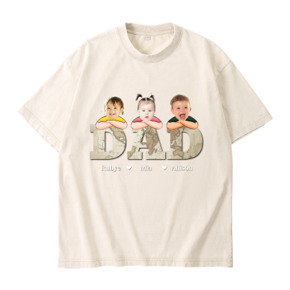 Personalized Dad T-Shirt - Custom Father's Day Gift | Lorajewel