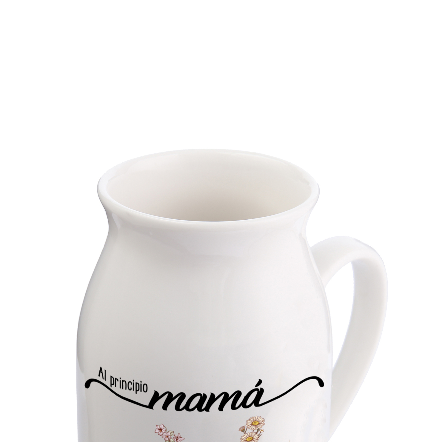 A mi abuela-Florero de cerámica 2-10 nombres y flores de nacimiento personalizados | Jessemade