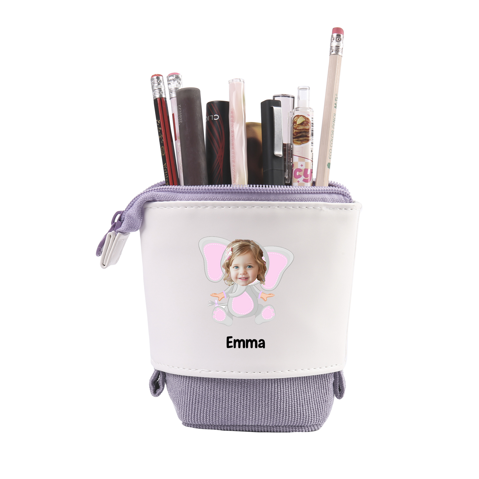 [Copy]Personalized Pencil Case with Custom Name and Initial – Kids’ Gift, Multiple Colours | Jessemade