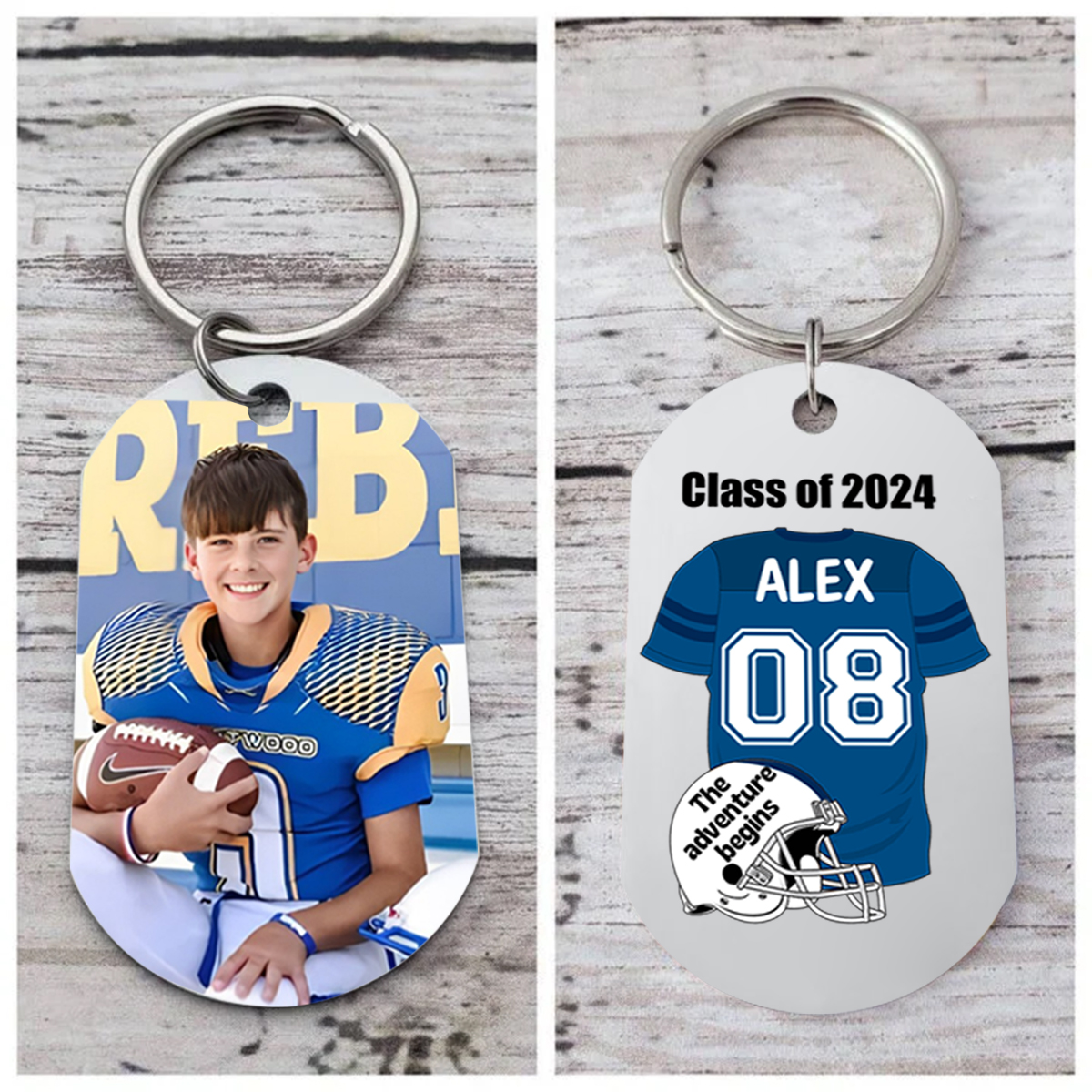 [Copy]Personalized Text Soccer Family Keychain Custom 2–4 Names Football Keychain Gift for Daddy/Grandpa - Drive Safe, We Need You Here With Us