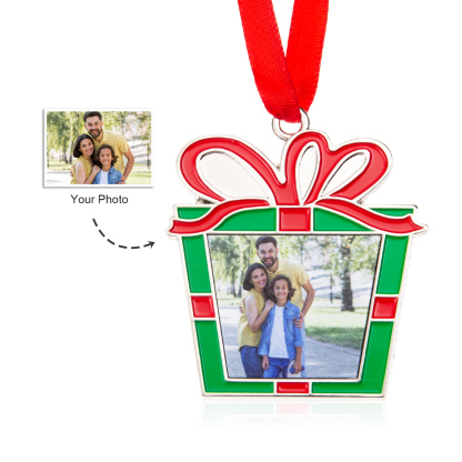 Personalized Photo Christmas Ornament Custom photos Gifts for Family