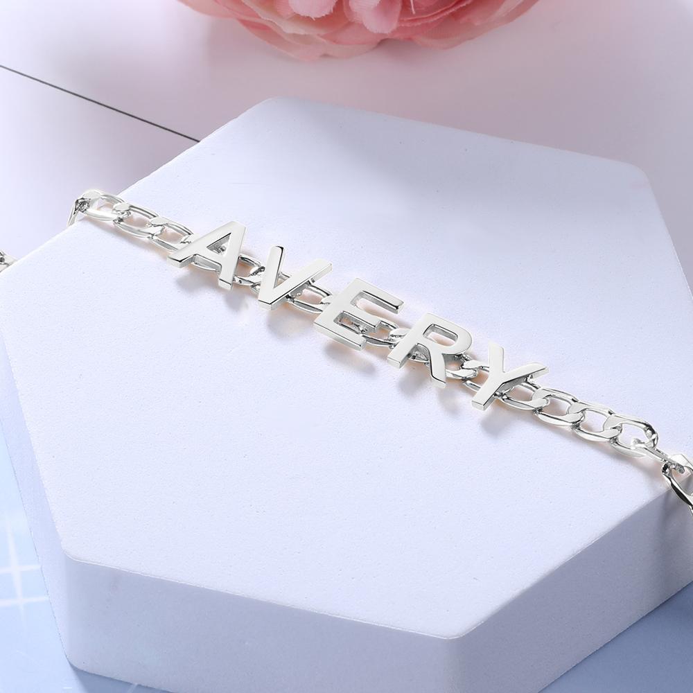 Name Bracelet Letters Bracelet Personalized Gifts