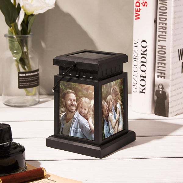 Personalized 4 Photos Lantern Lamp Memory Lantern Gifts for Family