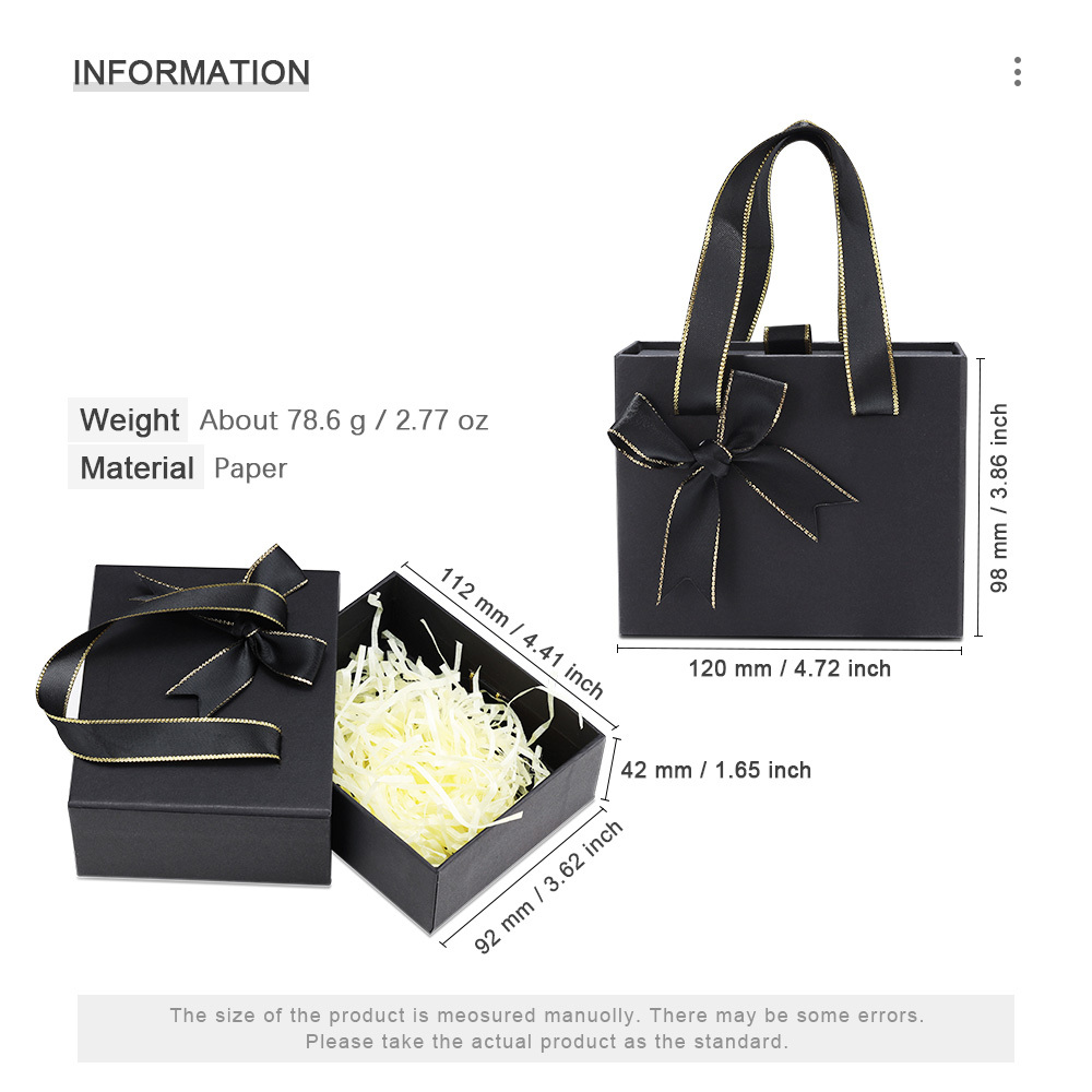 Bowknot Box For Jewelry Gift Package