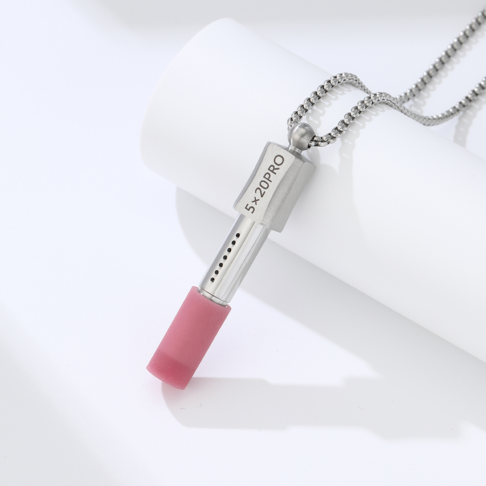 Anxiety Relief Breathing Necklace Customisable Deep Breathing Trainer Gift for Birthday Christmas For Him Her to Calm and Focus | Lorajewel