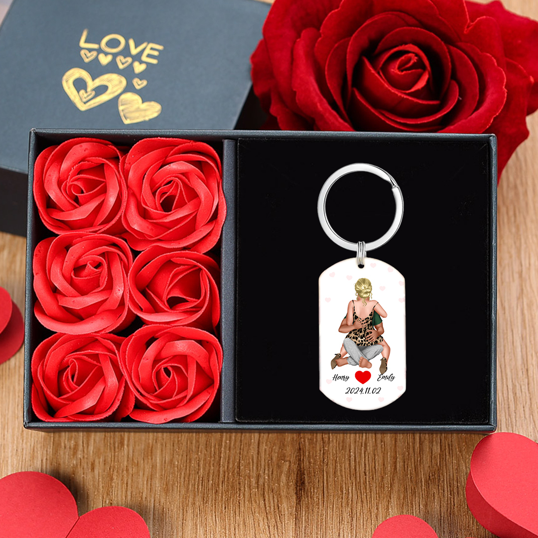 You Have My Heart And My Ass Personalized Keychain Valentine Gift For Couple