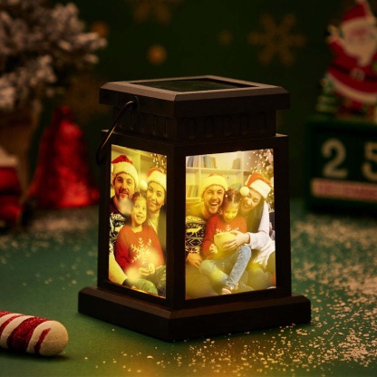 Personalized 4 Photos Lantern Lamp Memory Lantern Gifts for Family