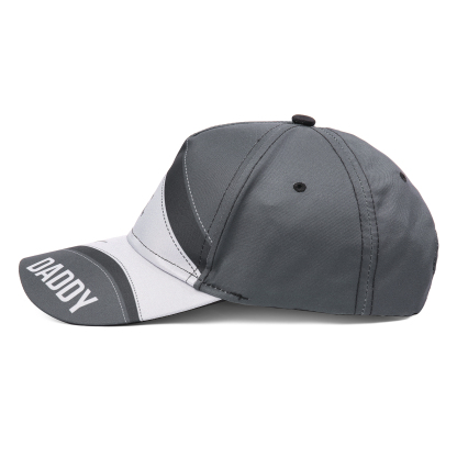 Personalized Fist Bump Classical Baseball Cap Custom 6 Names & 1 Text Snapback Adjustable Gift for Dad/Grandpa/Husband