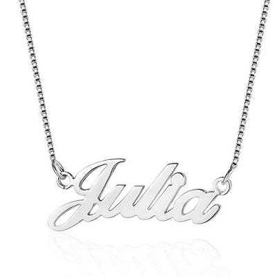 Classic Style Personalized Name Necklace Gift