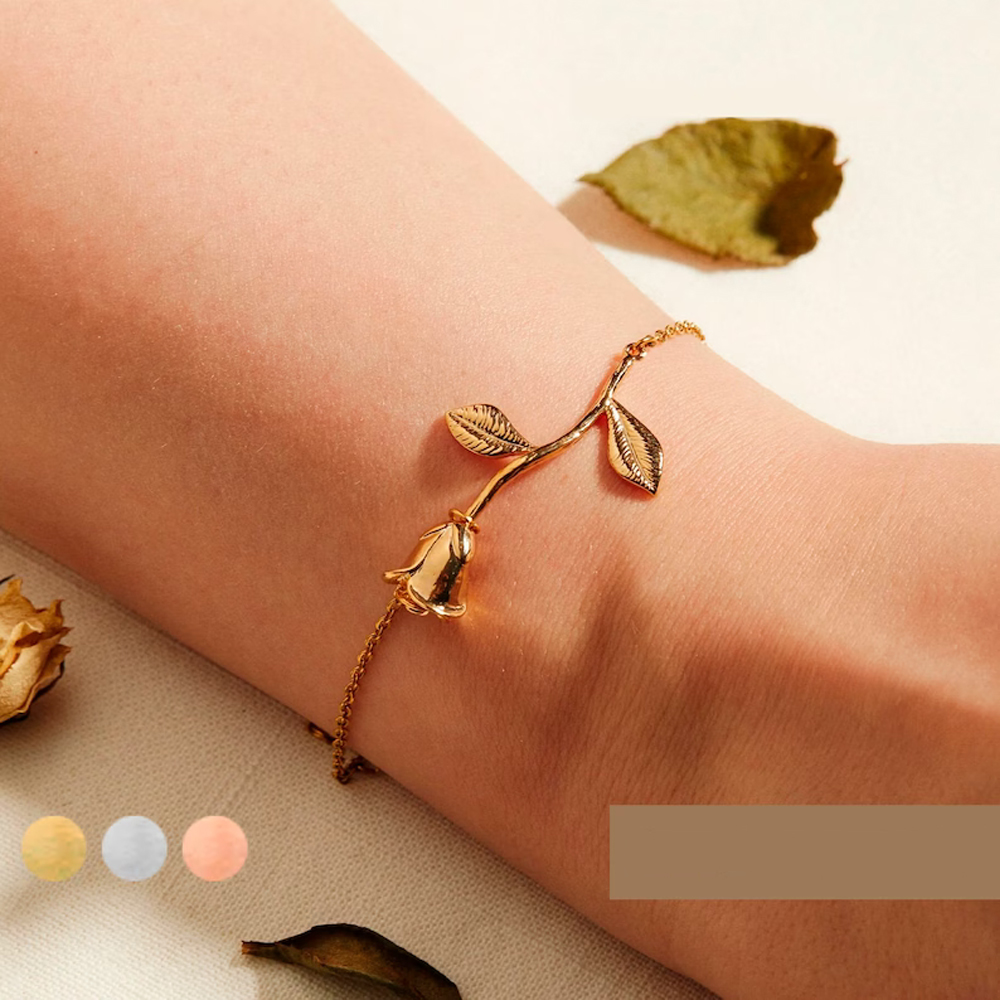 Flower Rose Bracelet Fashion Gifts for Her