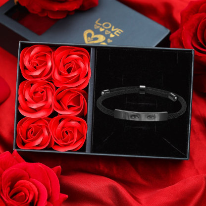 [Copy]Personalized with Unique Eye Photo Adjustable Rope Braided Bracelet For Men & Women 