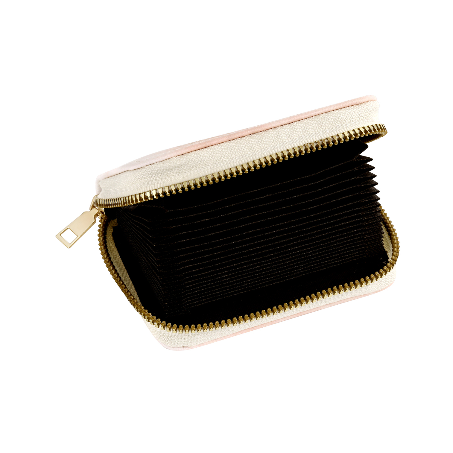 Personalized Women's Leather Wallet Custom Photo & Text Zipper Wallet Accordion Wallet Gift for Her