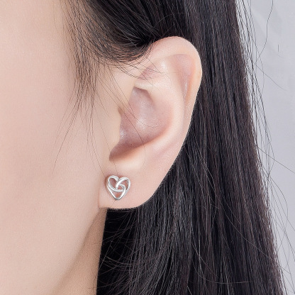 Women's Earrings Heart Earrings Birthday Mother's Day Gifts for Her