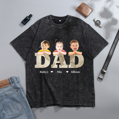 Personalized Dad T-Shirt - Custom Father's Day Gift | Lorajewel