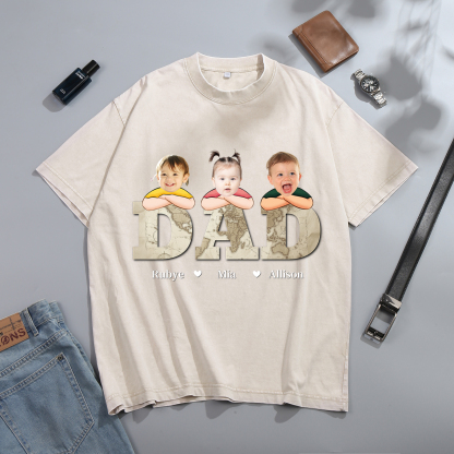 Personalized Dad T-Shirt - Custom Father's Day Gift | Lorajewel