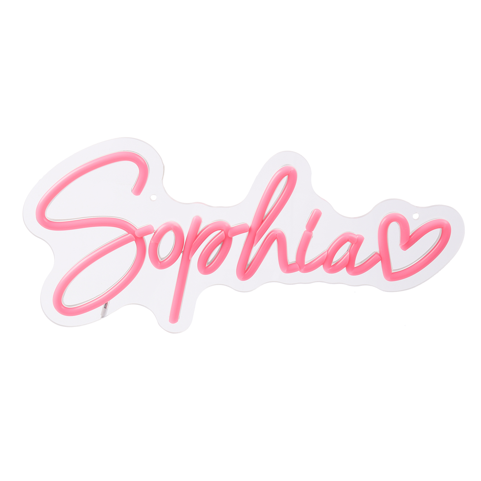 Personalized Acrylic Neon Sign Custom Name LED Neon Sign Wedding Party Birthday Home Decor Gifts for Him/Her