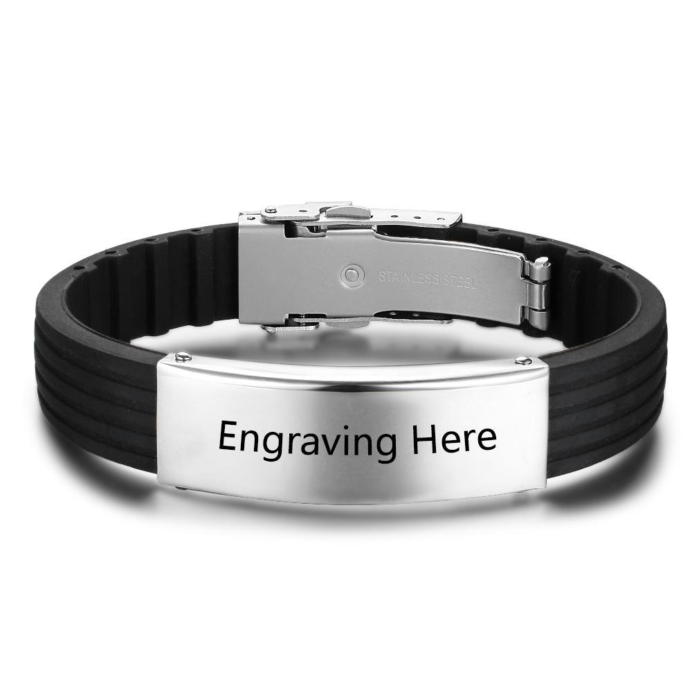 Medical ID Bracelet Medical Alert Doctor Alert Mediband Stainless Steel