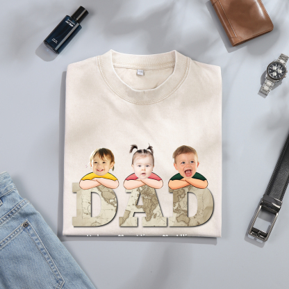 Personalized Dad T-Shirt - Custom Father's Day Gift | Lorajewel