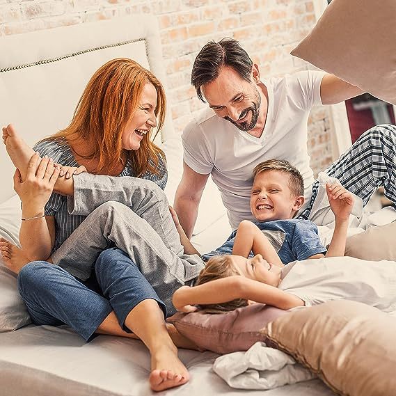 4 Pcs Morse Code Bracelets for Family Adjustable Bracelets with Message Card Father, Mother, Son & Son bracelets