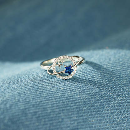 To My Daughter Planet Stars Ring "You Are The Most Special Star in The Universe"