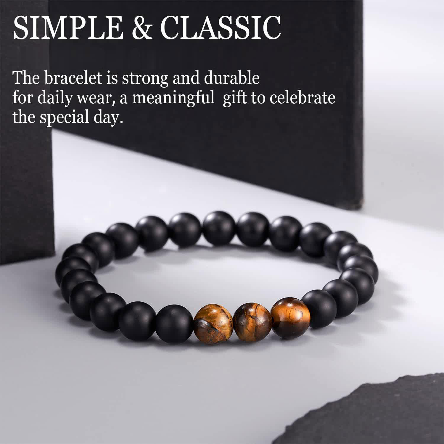 To Dad I Love You Cross Bracelet Beads Warp Bracelet